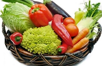 Lista de verduras para aumentar a potencia